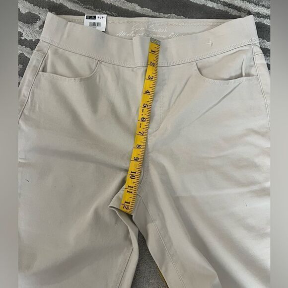 GLORIA VANDERBILT WOMEN’S MID-RISE PULL-ON PANTS CROP LENGTH SIZE: 8 - Picture 6 of 8